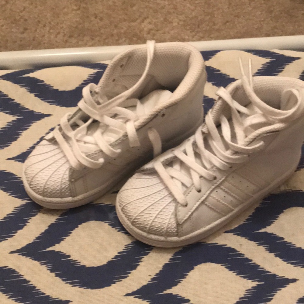 Kids high top adidas